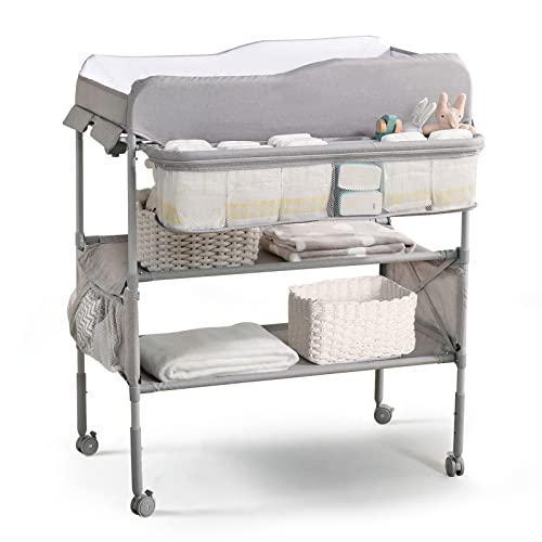 Baby Changing Table Portable Adjustable Changing