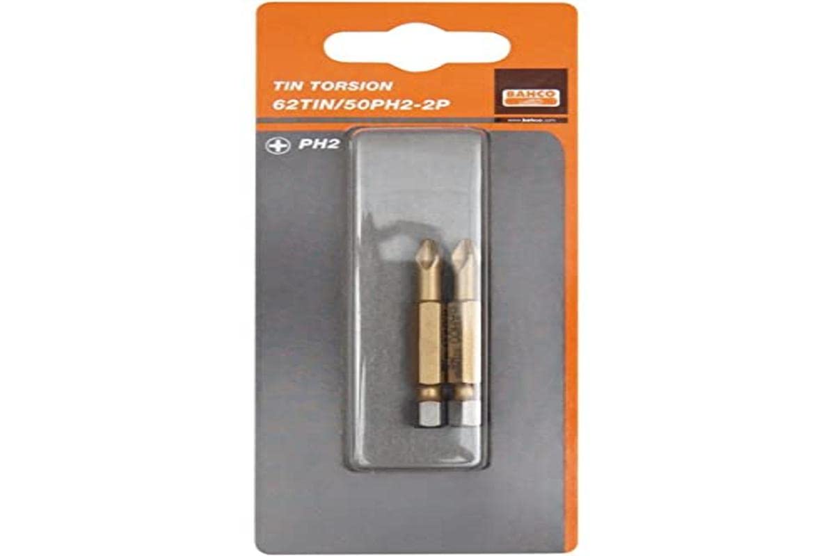 2XBITS PH2 25MM 1/4 TIN