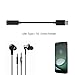 Moto Z Type C to 3.5 mm Headphone Jack CONMDEX USB C Adapter for Type C port to 3.5 mm Audio Jack Motorola Moto Z Earphone Cable Adapter