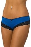 Velvet Kitten Sexual Cheeky Panty for Women 2824 Medium Blue
