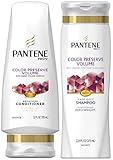Pantene Pro-V Color Preserve Volume, DUO Set Shampoo 12.6 Ounce + Conditioner 12 Ounce, 1 Each