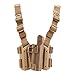BLACKHAWK Serpa Level 2 Tactical Coyote Tan Holster, Size 03, Right Hand, (1911 Gov't & Clones w/ or w/o rail )