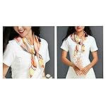 100% Pure Mulberry Silk Square Scarf for Hair-27''x27''- Soft Breathable Lightweight Satin Silk Neckerchief Headscarf 100% Pure Mulberry Silk Square Scarf for Hair-27''x27''- Soft Breathable Lightweight Satin Silk Neckerchief Headscarf