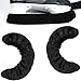 Athletico Ice Skate Blade Covers - Guards for Hockey Skates, Figure Skates, and Ice Skates - Skating Soakers Cover Blades from Youth to Adult Size - Men, Women, Kids (Small, Black)