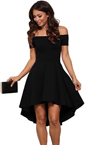 Young Queen Black All The Rage Skater Dress,XXL