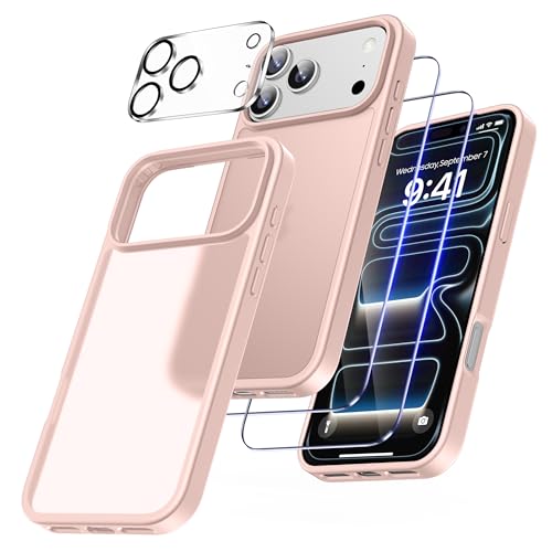 FLLAO 4 en 1 Coque pour iPhone 17 Pro avec 2 Verre Trempé... en promo sur Amazon