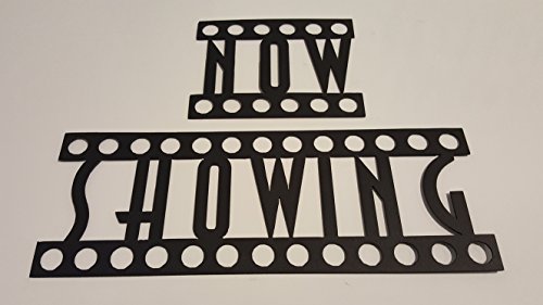 Home Theater Decor NOW SHOWING Metal Wall Art