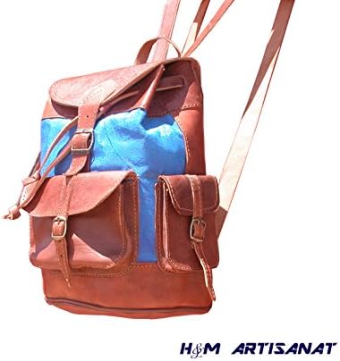 h&m leather backpack