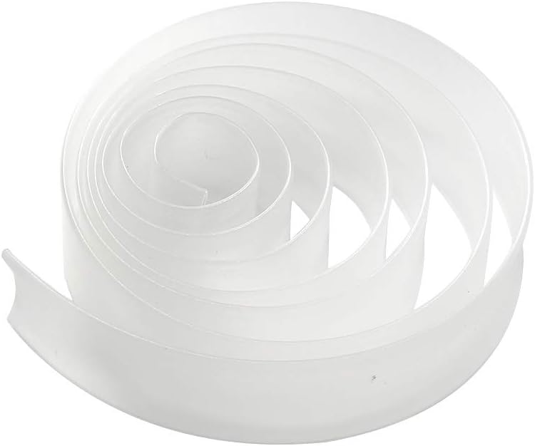 BokWin 12mm Diameter 1m Length Clear Heat Shrink Tube 2:1 Electrical Insulation Tube Wire Cable