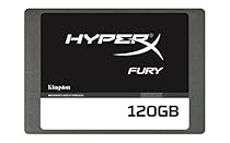 Kingston Digital HyperX FURY 120GB SSD SATA 3 2.5 Solid State Drive with Adapter (SHFS37A/120G)