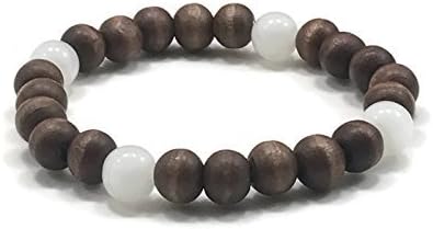 Bracelet by WestMarketDesign | Beaded Bracelet, Wooden Bracelet Design, Mens and Womens Fashion | Minimalist Design For Less | Earthy Nature Bracelet For Everyday
