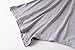 LARACE Women Plus Size Solid Basic Flowy Tank Tops Summer Sleeveless Tunic Light Gray