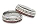 PCH Jewelers Deer Antler and Koa Wood Ring Titanium Mens Wedding Band Comfort Fit
