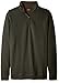 Arrow Men's Big and Tall Long Sleeve Sueded Fleece 1/4 Zip