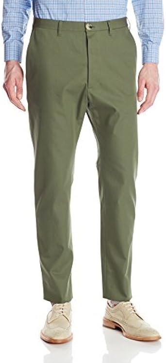 mens skinny green chinos