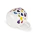 Cute Mugs Colorful Heart Shaped Ceramic Coffee Mug Cups, 13oz Fine Bone China Heart Mug Perfect Birthday Gifts Christmas Mugs for Women Mom Friends Coworker Boss