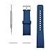 Silicone Bands for Samsung Gear S2 Classic, V-Moro Accessories Replacement Rubber Band for Gear S2 Classic (SM-R732/R735) Blue