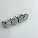 Fit Mercedes Benz Logo Laser Engraved Steel Metal Screw Cap for License Plate Frame Set of 4 Anti Theft or Removable Style