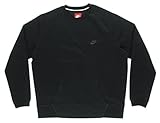 Nike Mens Tech Fleece Crew Sweatshirt Black