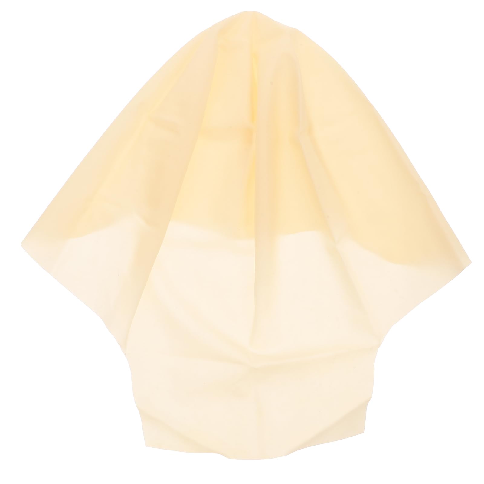 Happyyami Novelty Bald Wig Cosplay Headwear Lightweight Bald Cap for Adults Small Size Performance Party Photo Props