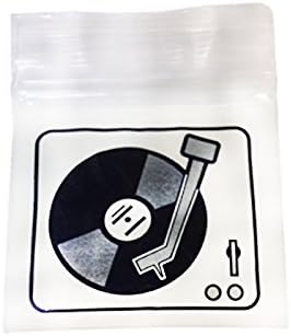 100 Resealable Baggies - Turntable Design 5cm x 5cm
