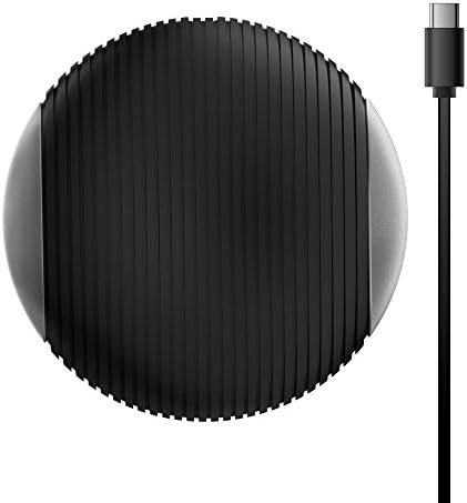 Qi Fast Wireless Charger-Standard Wireless Charger for iPhone X/8/8 Plus (7.5W),(10W) Fast Wireless Charging Pad for Samsung Galaxy S9/S9 Plus/Note 8/S8/S8, (5W) for All Qi-enabled Phones (Metal)