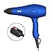 BERTA 1875W Ceramic Ionic Hair Dryer 2 Speeds & 3 Temperatures Settings Rubberized Soft Touch Finish Lightweight Blow Dryer With 3 Professional Attachments DC motor