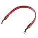 MonkeyJack 6 Colors 36cm Short PU Leather Handbag Purse Clutch Bag Straps Replacement Handle for Purse Making - Red