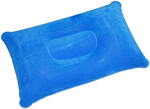 Ultralight Inflating Travel Camping Pillows Compressible Compact Inflatable Comfortable Ergonomic Air Pillow for Neck Lumber Support and a Good Night Sleep while Camp Backpacking Hiking