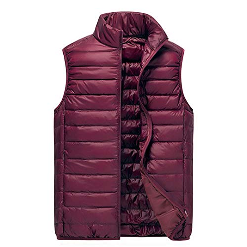Zichhing White Duck Down Jackets Autumn White Duck Down Vest Plus