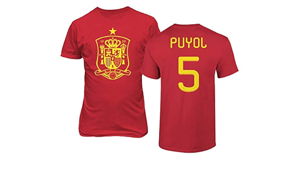 puyol jersey number