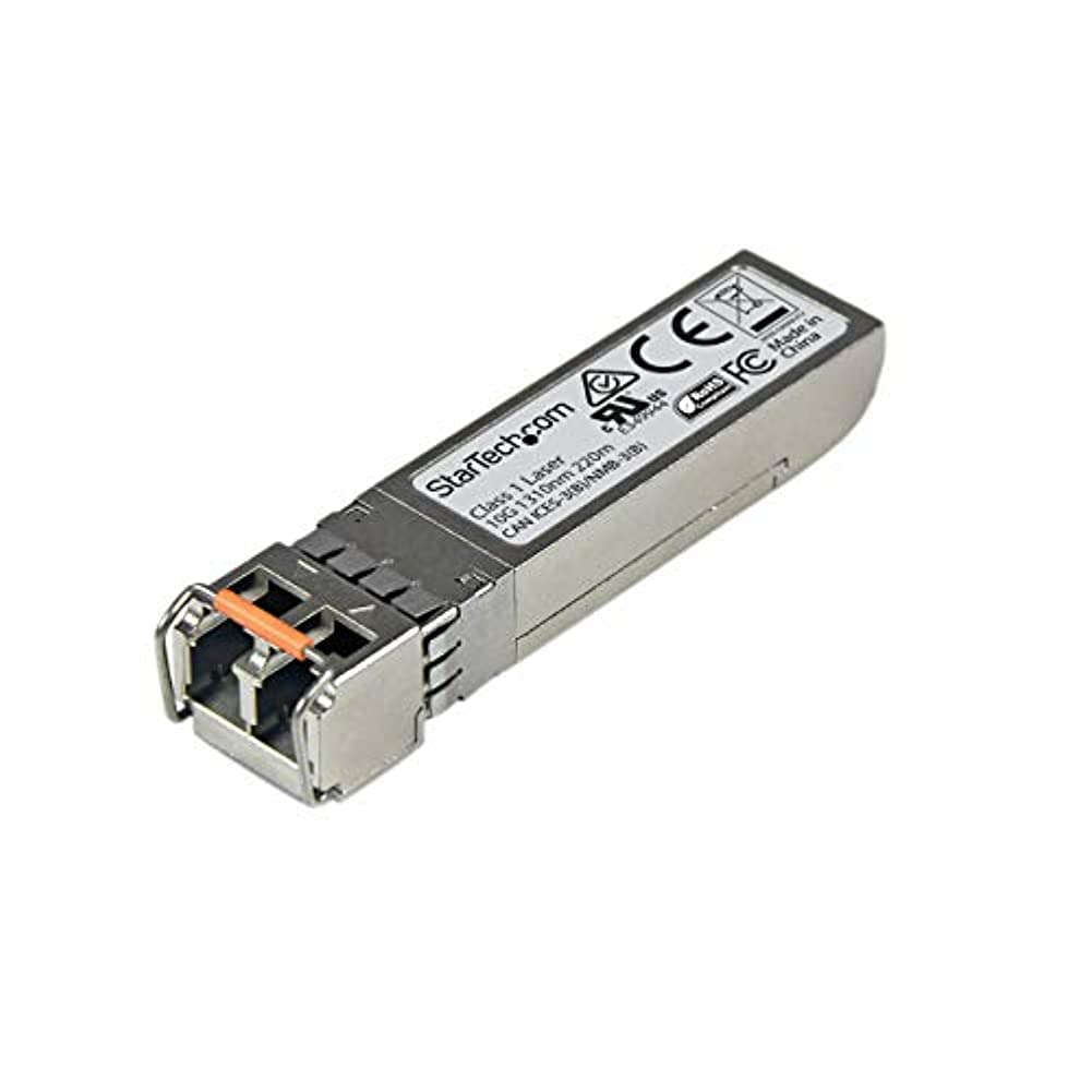 StarTech.com Juniper SFPP-10GE-LRM Compatible SFP+ Module - 10GBASE-LRM - 10GbE Multimode Fiber MMF Optic Transceiver - 10GE Gigabit Ethernet SFP+ - LC 200m - 1310nm - DDM (SFPP10GELRMS)