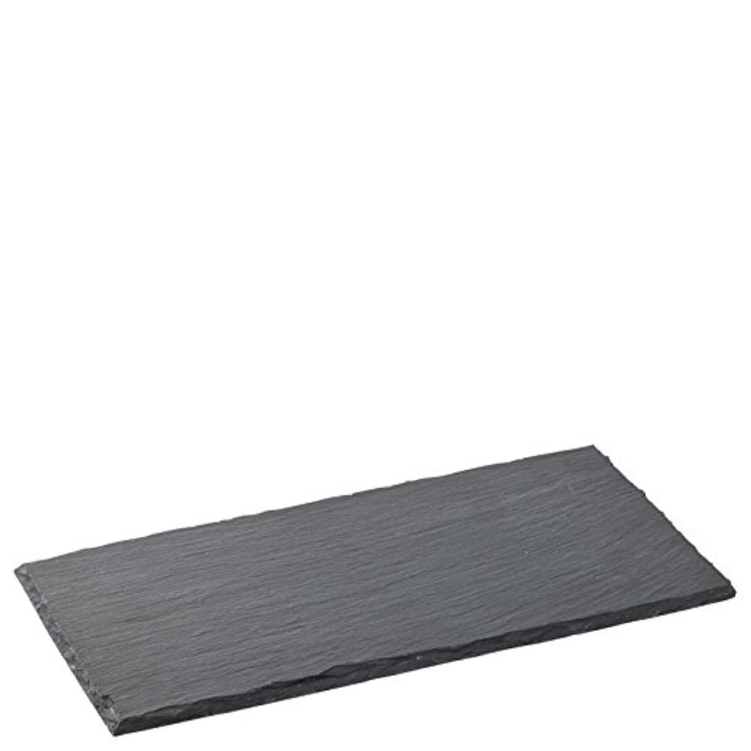 Utopia CT0030 Rectangular Platter, Slate Presentation, 10" x 5", 26 cm x 13 cm, Small (Pack of 6)