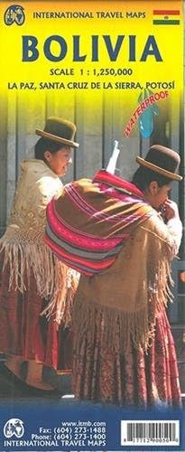 Bolivia Map โ Folded Map, 15 Oct 2016