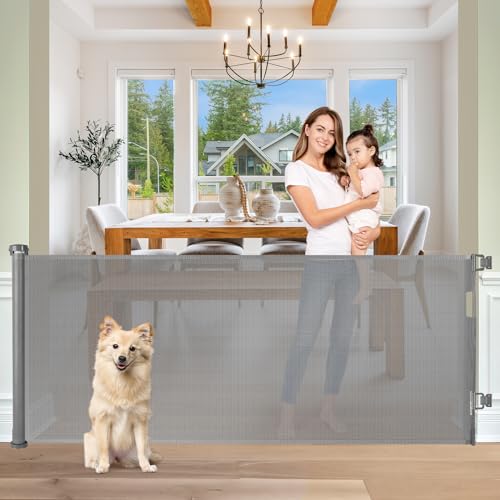 65" Wide Retractable Gate Stair Gates