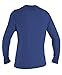 O' NEILL Men's Standard Basic Skins 50+ Long Sleeve Sun Shirt, Pacific, XX-Large
