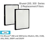 2-PACK of FILTERS for BlueAir 200/300 - Models; 201,210B, 203, 250E, 200PF, 201PF by Home Revolution