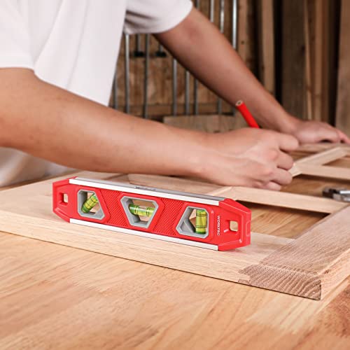 WORKPRO Torpedo Level 9Inch Level Tool with 3 Different
