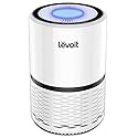 Levoit Air Purifier Filtration with True HEPA Filter, Compact Odor Allergies Allergen Eliminator Cleaner for Room, Home, Pets, Smokers, Cooking, Night Light, LV-H132