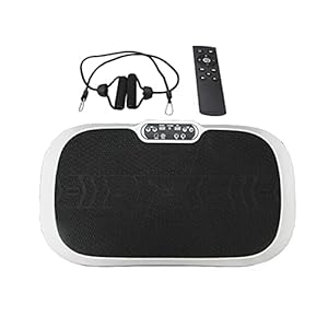 Vibration-Power-Plates-Vibration-Plate-Machine-With-Bluetooth-Speaker-5-Program-Modes-2-Resistance-Bands-Vibration-Fitness-Trainer-300lb-Max-LoadNo-Music-In-BColorBlack-Vibration-Power-Plates Vibration Power Plates, Vibration Plate Machine With Bluetooth Speaker, 5 Program Modes, 2 Resistance Bands, Vibration Fitness Trainer, 300lb Max Load(No Music In B(Color:Black Vibration Power Plates)