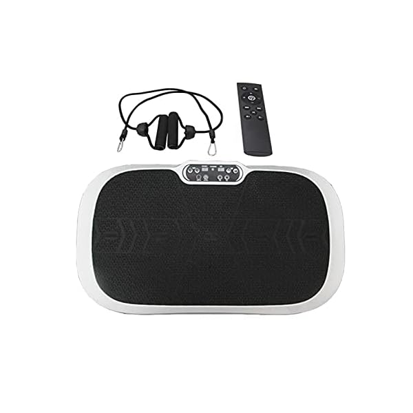 Vibration-Power-Plates-Vibration-Plate-Machine-With-Bluetooth-Speaker-5-Program-Modes-2-Resistance-Bands-Vibration-Fitness-Trainer-300lb-Max-LoadNo-Music-In-BColorBlack-Vibration-Power-Plates Vibration Power Plates, Vibration Plate Machine With Bluetooth Speaker, 5 Program Modes, 2 Resistance Bands, Vibration Fitness Trainer, 300lb Max Load(No Music In B(Color:Black Vibration Power Plates)