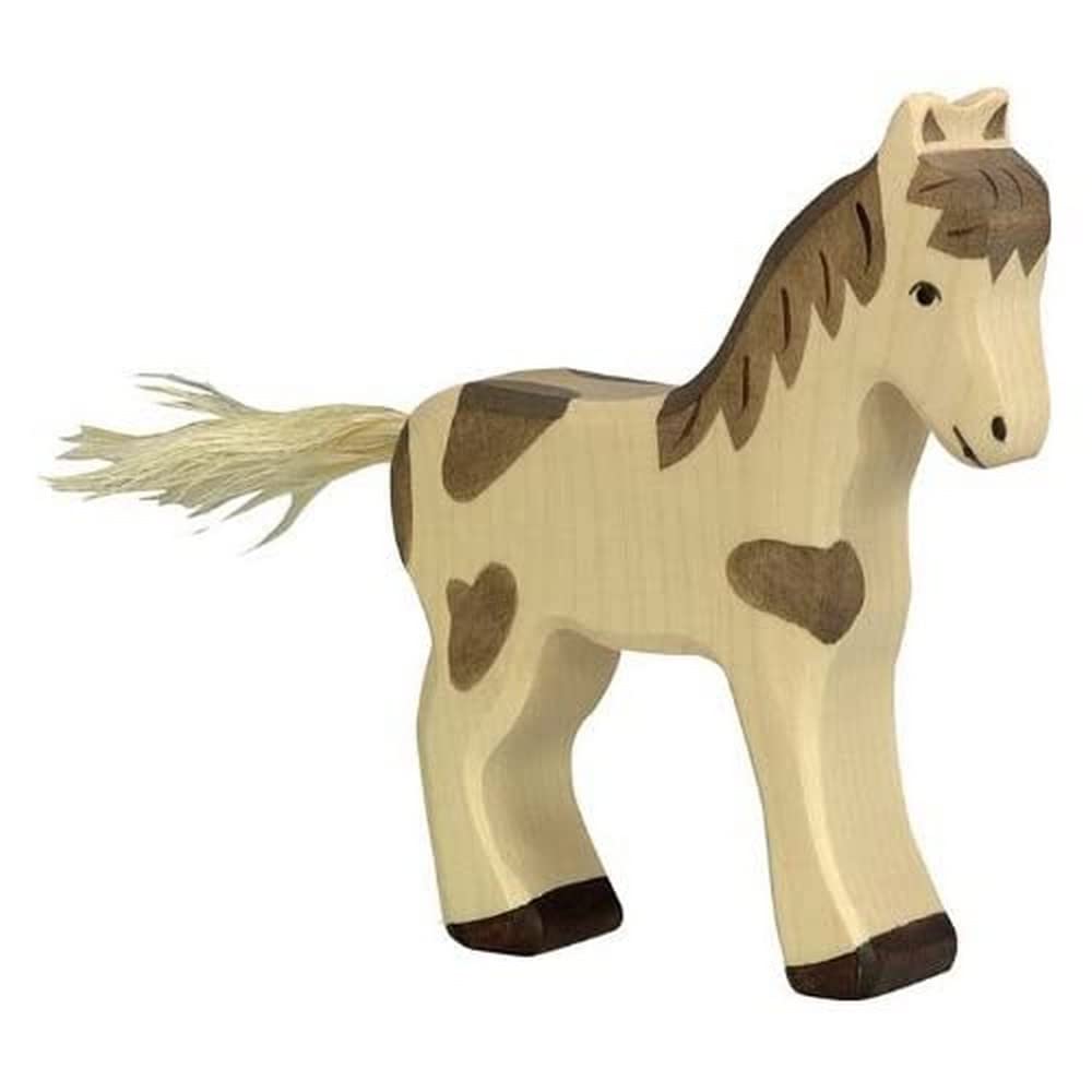 Holtztiger Holztiger Standing Dappled Foal Wooden Figure
