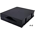 BlueMart 5.25" Black Desktop Computer ATX/MATX Hard Drive Mobile Blank Rack Drawer Tray Devices Storage Box case