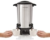 Hamilton Beach Dual-Spout Coffee Urn, 45 Cups, Silver (40518),