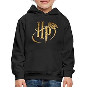 Spreadshirt® Harry Potter Logo HP Kinderen trui Premium met capuchon