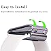 Watch Series 2 Case 42mm, 2win2buy Full Cover for Apple Watch Series 2/Nike Case Slim Hard PC Plated Protective Bumper Cover with 0.2mm Shockproof Sheld Guard Screen Protector for iWatch 2016, Gold
