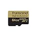 Transcend Information 64GB Micro Card with Adapter (TS64GUSDXC10V)