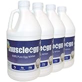 4 Half-Gallons Plain Original MuscleEgg Liquid Egg Whites (Cage-Free)