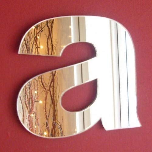 Lower Case Letter A Mirror 45cm