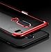 Oneplus 6 Case, Vinve - Metal Electroplating Technology -Slim Ultra-Thin Tpu Case Soft Silicone Skin protective Cover for Oneplus 6 (Red)